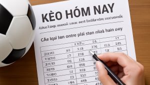 Kèo hôm nay: Hướng dẫn chi tiết cách đọc và phân tích kèo cược bóng đá